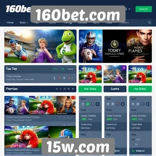Comparação de jogos disponíveis no 160bet.com