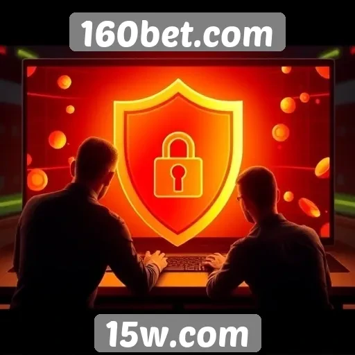 Recursos de segurança no site 160bet.com